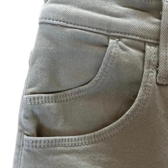 Mother The Stash Mid Rise Dazzler Ankle Jean in Oil Green  Sz: 24 - Picture 6 of 10